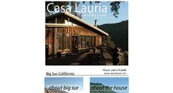 Desktop Screenshot of casalauria.com